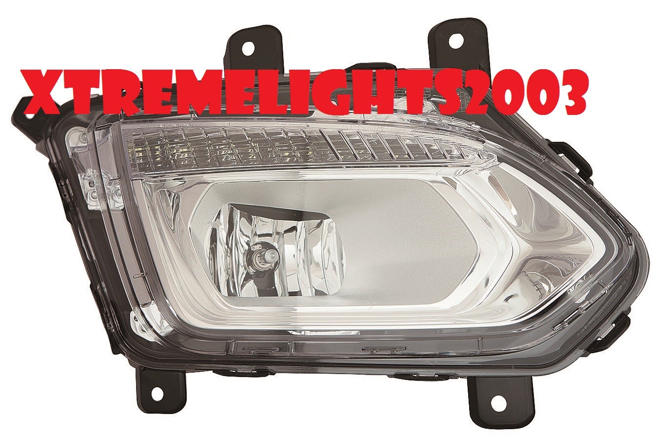 LED Fog Light Assembly For 2016-2017 Chevy Equinox (Passenger Side) – DOT Certified W/ Bulbs