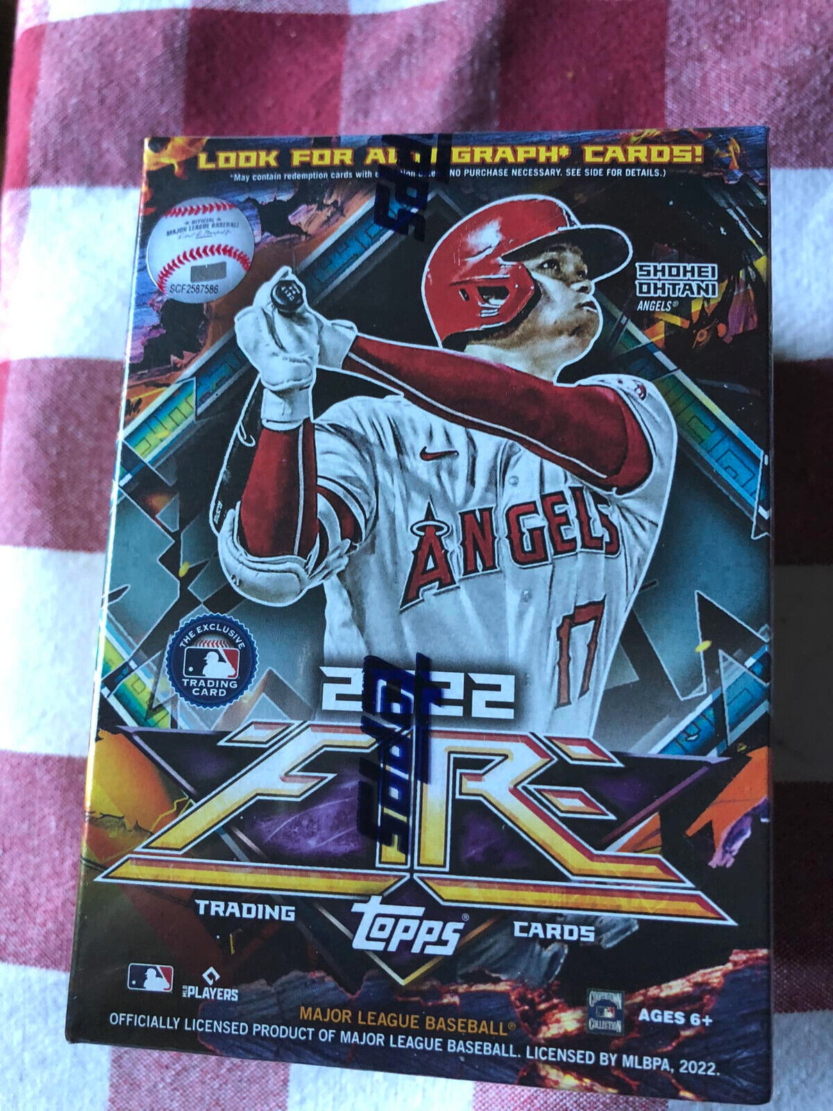 Topps 2022 Topps Fire Baseball Blaster Box - 7 Pack for sale