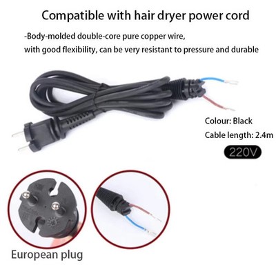 compatible supersonic hair dryer HD01/HD02/HD03/HD08 Power Line British/EU 220V 