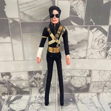 Michael Jackson Cosplay Doll Plush Stuffed Figure Abstract Joint Mobility Toy US