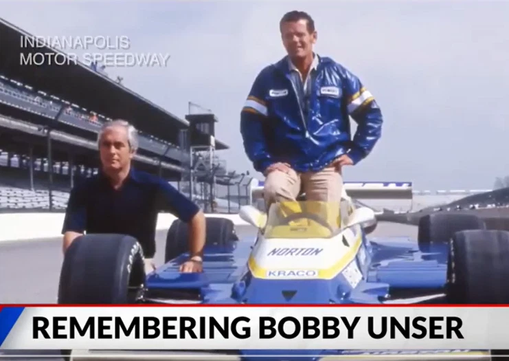 Chaqueta de carreras Bobby Our Personal Penske + ¡BONO! Certificado de autenticidad Indy 500 propiedad y firmado Foto 3 de 4