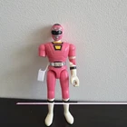 Bandai Power Rangers Turbo Pink Ranger 1997 Vintage Action Figure 5.5" Damaged