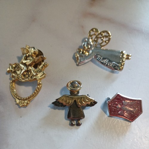 Assorted Angel clothes Pin Lot Of 4 angels Vintage Accesories Elegant ...