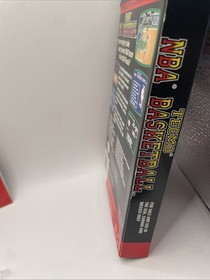 Tecmo NBA Basketball (Nintendo NES, 1992)  Original Box w Manual