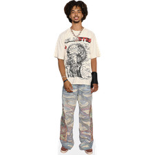 Trentyn Flowers (Jeans) Mini Size Cutout