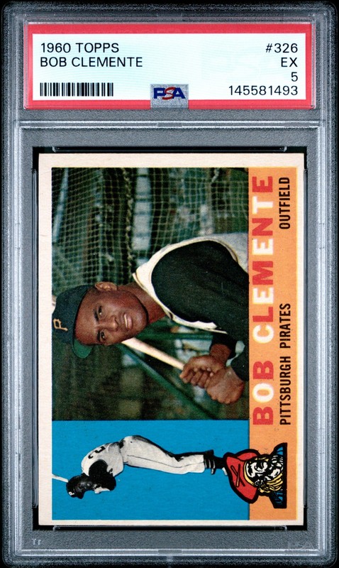 Roberto Bob Clemente 1960 Topps #326 PSA 5