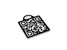 Rickroll QR Code Keyring Keychain Prank