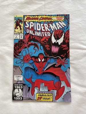 Spider-Man Unlimited #1 (Marvel Comics May 1993) Maximum Carnage
