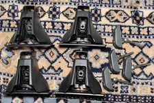 Set of 4 - Thule 400XT Aero Foot Roof Rack System Towers - 400