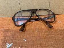Vintage Safty Glasses Plastic Frames Clear Lens Preowned
