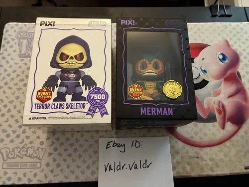 Thrilljoy Pix Masters of the Universe Merman Super Chase Figure LE 48 Event MOTU