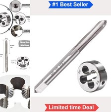 M6 x 1.0 Metric Tap and Die Set HSS Threading Tool Steel Aluminum Right Hand