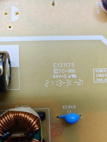 Power Board 19N23-1 748.05C02.0011 For Dell Ultra Sharp U2720Q 27-inch 4K + VAT - Picture 4 of 7