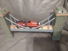 Imaginarium Thomas Train Suspension Bridge Wooden Railway Lights/Sounds Works