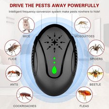 Sonic Broom Ultrasonic Rat Pest Mice Mouse Spider Repellent Rats Insects Repel