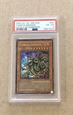 2003 Yu-Gi-Oh! YAMATA DRAGON Legacy of Darkness Ultra Rare LOD-067 PSA 6