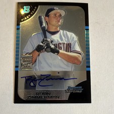 2005 Bowman Draft Picks & Prospects Chrome Ryan Zimmerman RC Auto BDP178