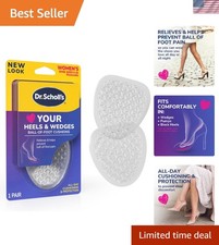 Discreet Ball of Foot Cushions for High Heels - Shock Absorption  Comfort