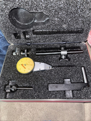 Starrett 811-MCZ Dial Test Indicator with Attachments 0-0.8mm Range IN STOCK
