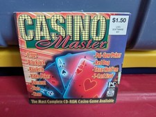 Casino Master Windows 95/98 Pc Cd-rom 2004 Brand New