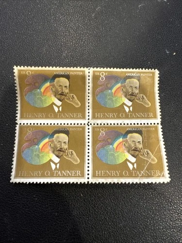 Vintage Scott # 1486 - US  Block Of 4 - Henry Tanner  - MNH -1973