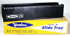 Yankee Universal Slide Tray 36 with Cover Box - clean index card -tray near mint