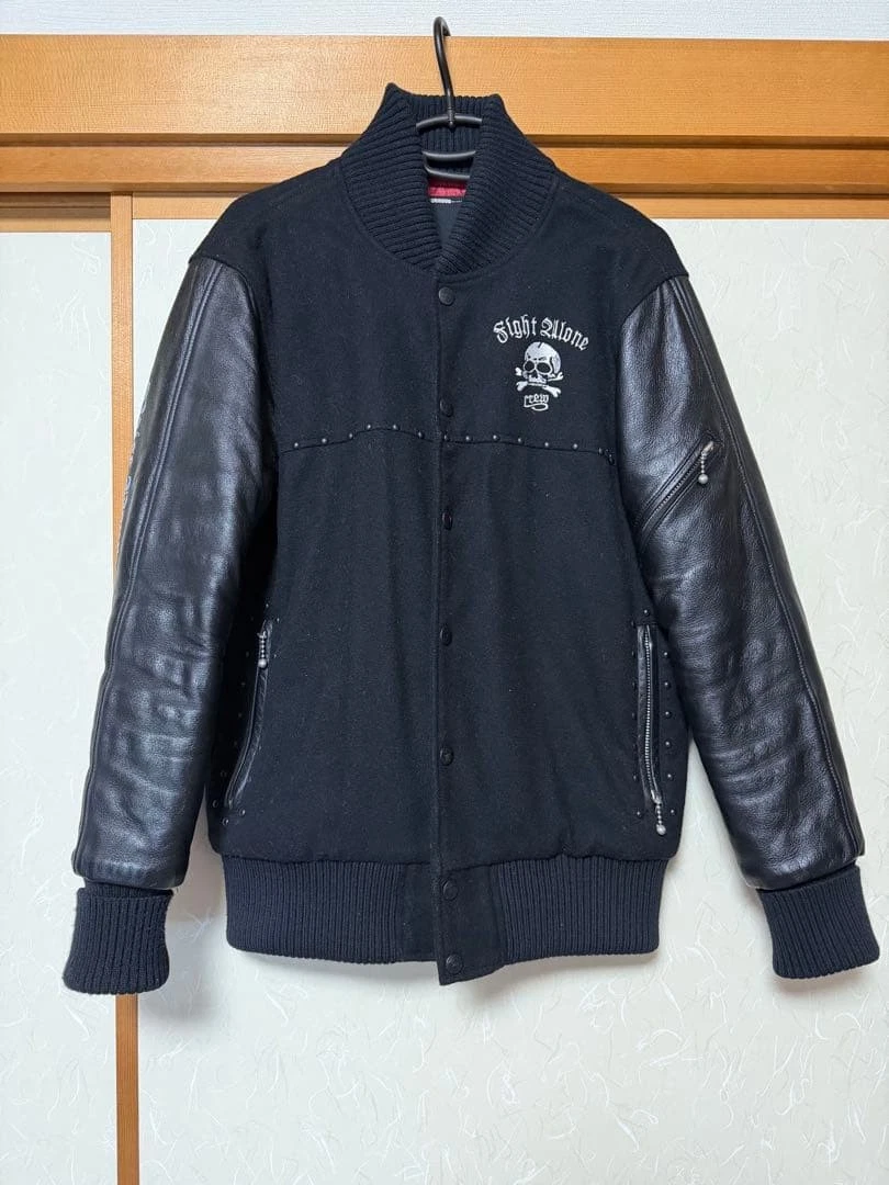 NEIGHBORHOOD Black Leather Outer Shell Coats, Jackets & Vests for