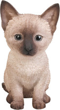 Siamese Kitten Statue