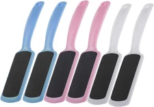 6Pk Pedicure Foot Files Callus Remover W/ Double Sided Feet Rasp for Dead Skin