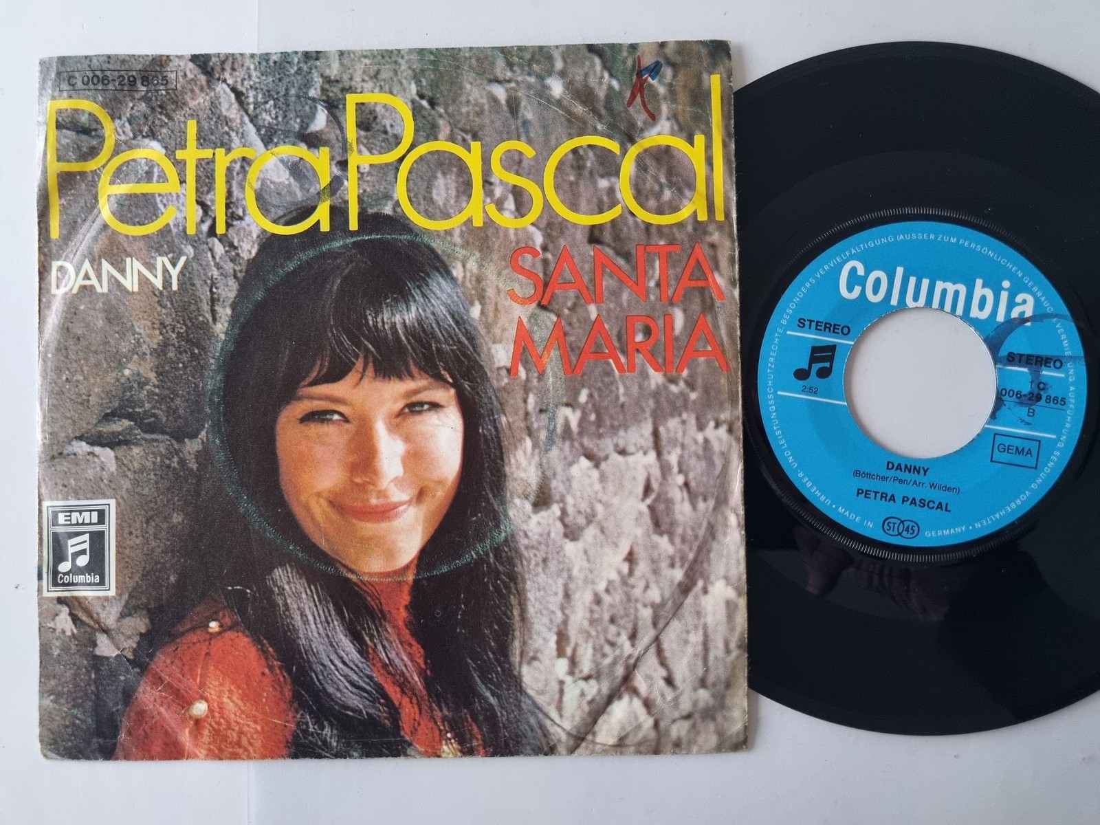 Petra Pascal - Santa Maria/ Danny 7'' Vinyl Germany