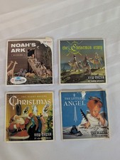 1950s View Master Reel Sets Lot of 4 Christmas Story, Littlest Angel, Night befo