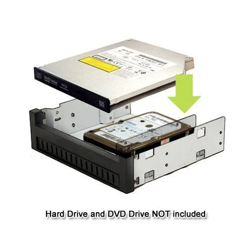 ByteTech Bracket535 5.25inch Bay 2.5inch/3.5inch HDD/Slim DVD Mounting Bracket - Image 2 of 2