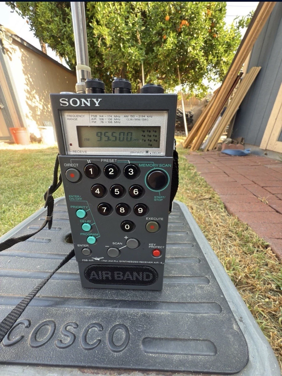 Sony | Radio Compact World AM⁄FM SONY TRANSCEIVER with SCANNER