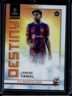 2023-24 Topps UEFA Superstars Lamine Yamal Destiny RC Rookie #DE-2 Barcelona