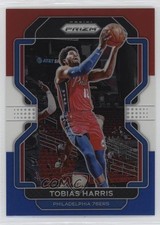 2021-22 Panini Prizm Red White & Blue Prizm Tobias Harris #145 1pi5