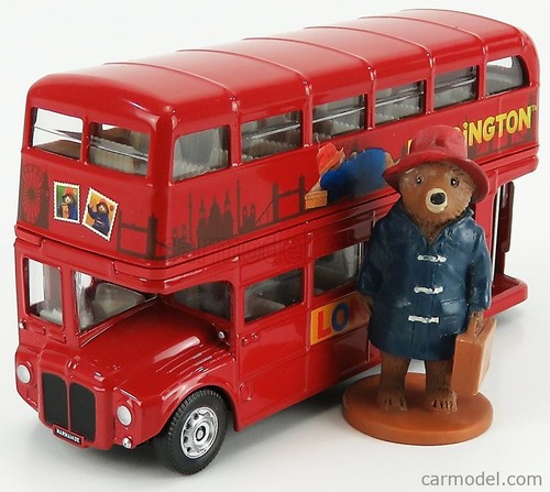 CORGI 1/76 DIECAST ROUTEMASTER LONDON BUS WITH PADDINGTON BEAR FIGURE CC82331 - Picture 5 of 5