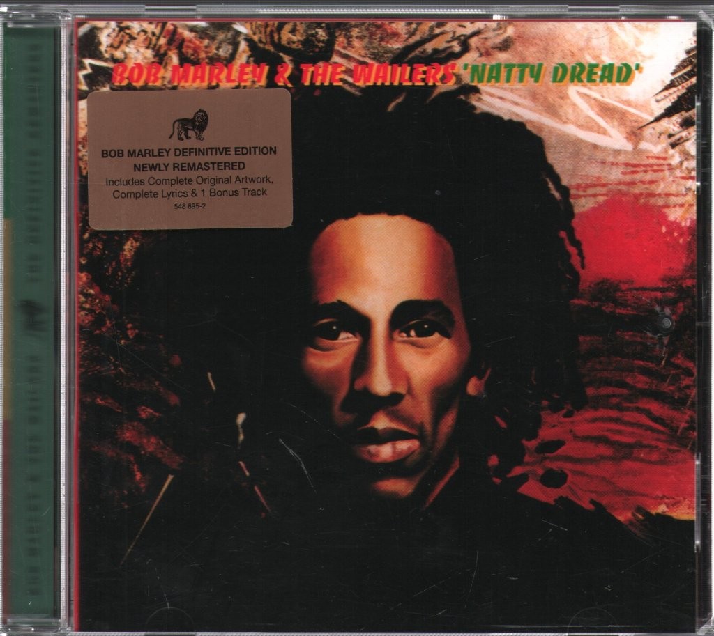 BOB MARLEY & THE WAILERS NATTY DREAD CD 10 track remastered edition (3145488952)