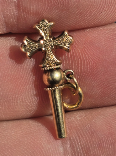 CLÉ MONTRE GOUSSET GOLD GOLD WATCH KEY 2,09gr Brutto - Bild 1 von 7