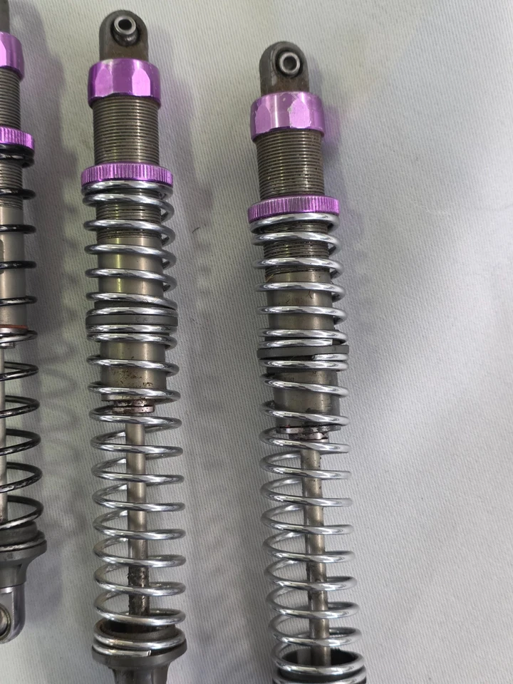 HPI BAJA 5B 1/5 Stoßdämpfer+Doppelfedern hinten/Passt auch für Rovan/Rofun usw - Bild 3 von 4