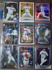 Dodgers World Champion 🏆 Lot x9 Baseball Card Binder Pg. Yamamoto Betts Freeman