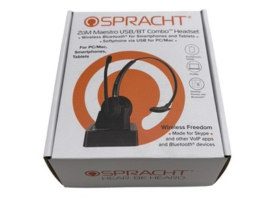 Spracht HS-2060 Zum Maestro USB/BT Combo USB and Wireless Bluetooth Headset