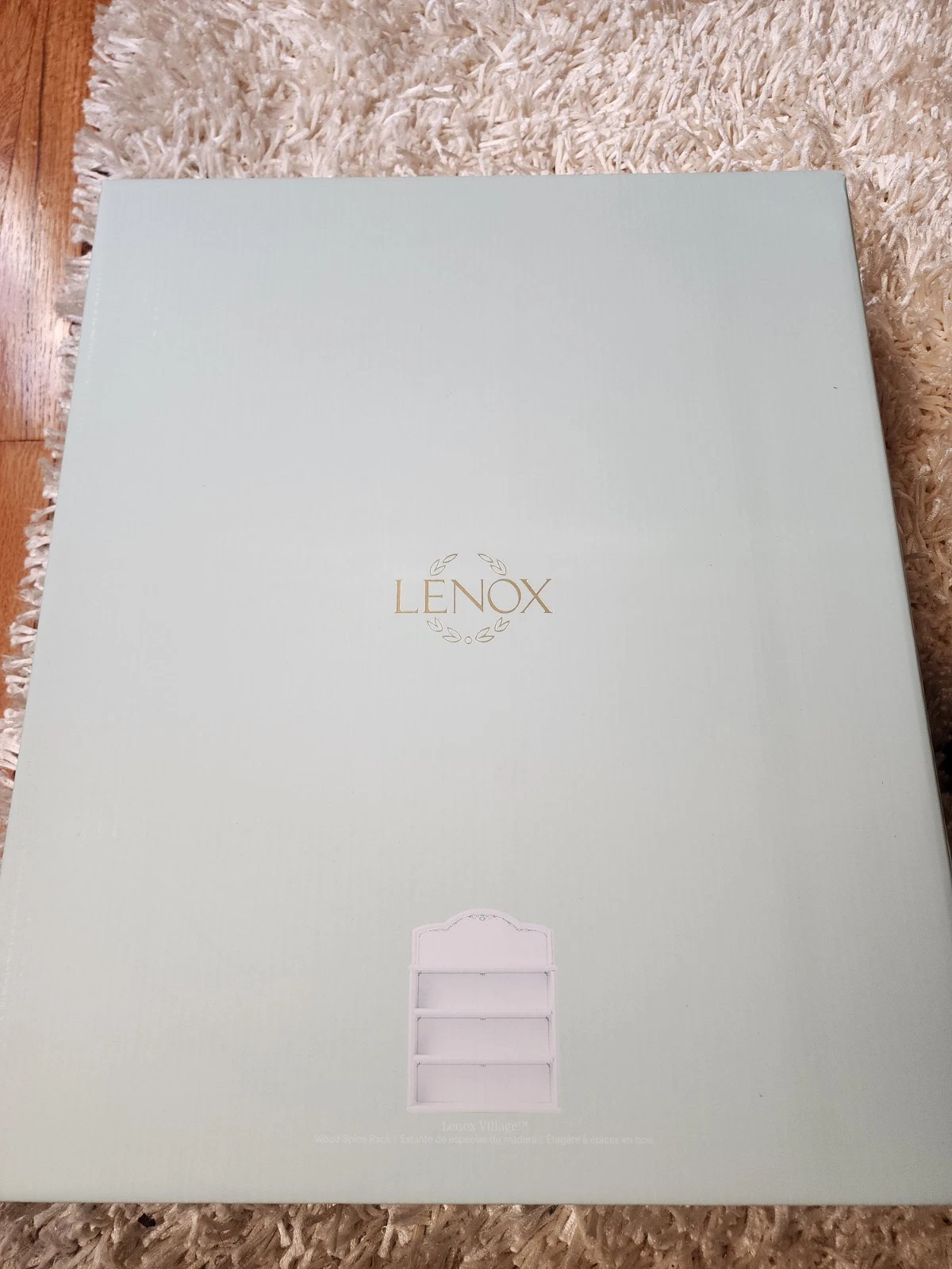 IN HAND Lenox Spice Village Spice Rack 2025 SHELF ONLY NO JARS New