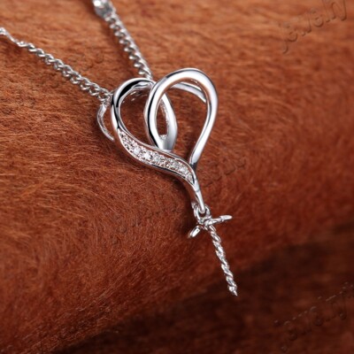 8-9mm Round Solid 18k White Gold Elegant Diamonds Jewelry Semi Mount Pendant