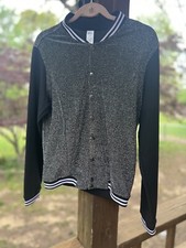 Hip hop Jacket Black. Medium Adult.