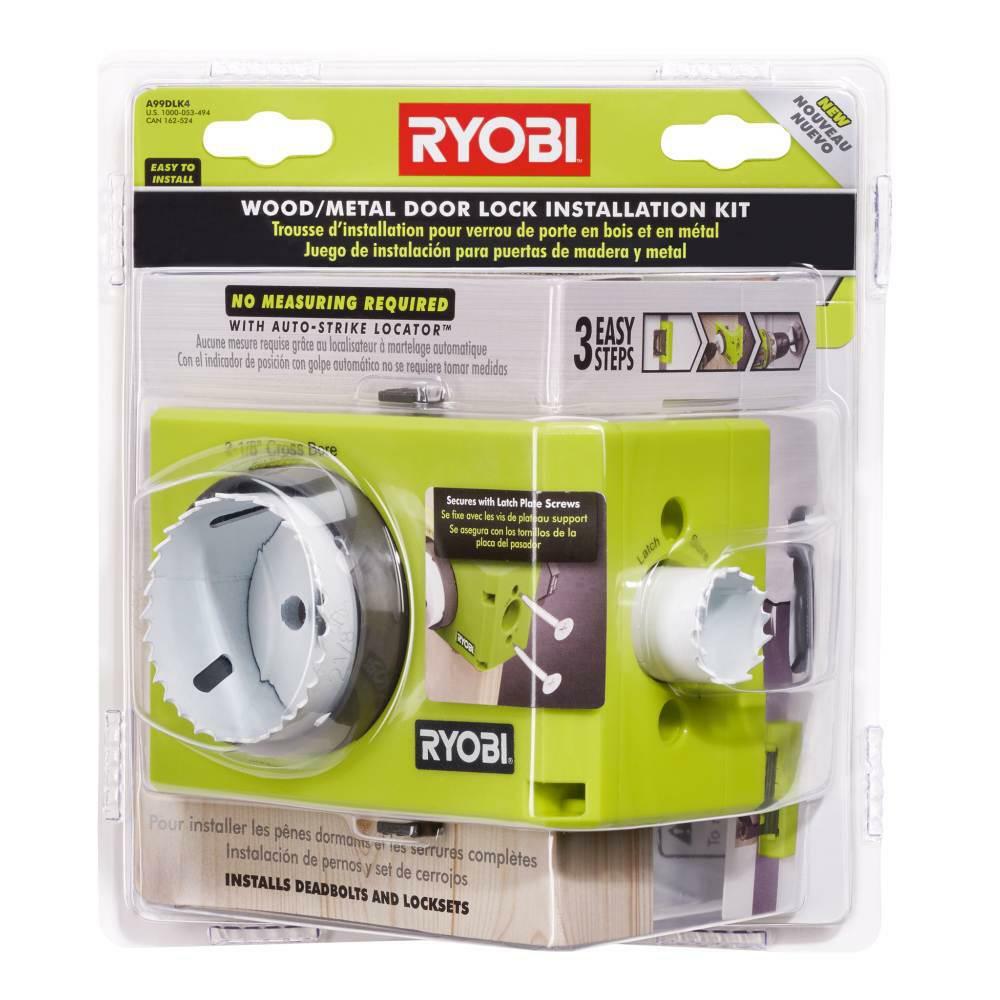 AiWaWa CA, RYOBI CANADA Wood/Metal Door Lock Installation Kit | eBay