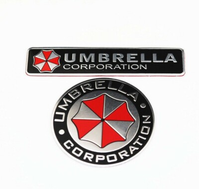 Pegatinas aluminio,Umbrella Corporation, Resident Evil   - ENVIO GRATIS