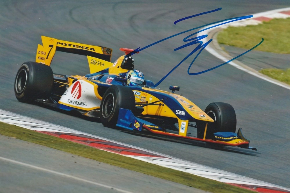 RYO HIRAKAWA signed photo Le Mans 2022 winner F1 test driver rare collectible