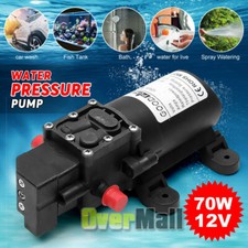 DC 12 Volt 1.5 GPM Diaphragm Water Pump 130ps...