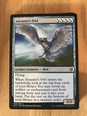 X1 Arcanist s Owl MTG 206/269