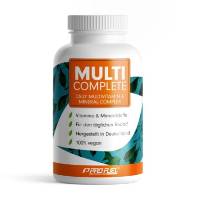 ProFuel Multi Complete | Daily Multivitamin & Mineral-Complex | 180 Kapseln
